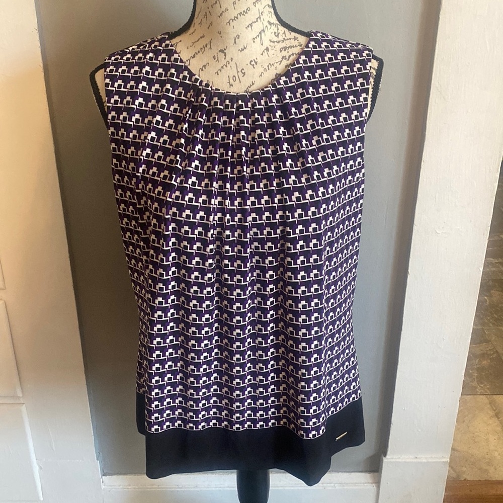 Calvin Klein shell blouse